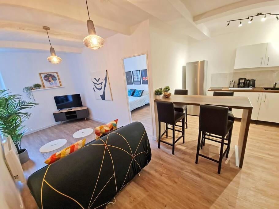 Gregbnb - T2 Design 43M2 - Toulon Est - Wifi Fibre - N2 מראה חיצוני תמונה